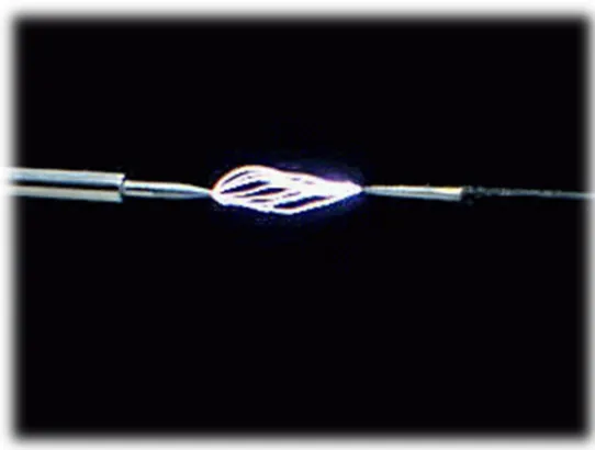 Figure 2.2: Spark over voltage occurred [7]. 