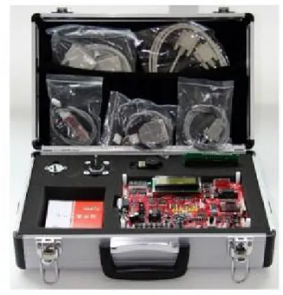 Figure 1.  Training Kit for learning the AVR Processor 