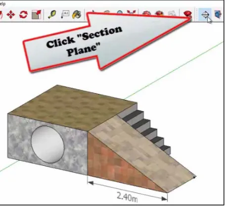 Figure 6.  Section Plane icon in VTS-SUM 