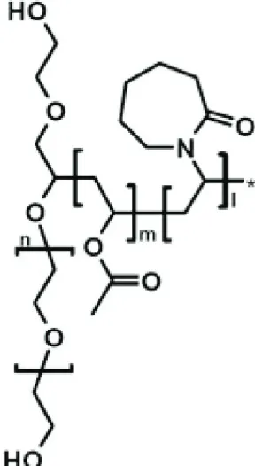 Figure 2. Soluplus® chemical structure.