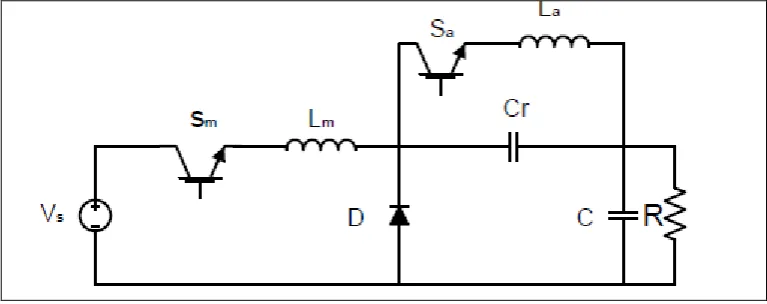 Figure 2.3: Proposed converter in [14] 