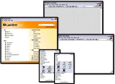 Figure 3.4: LabVIEW Software Interface 