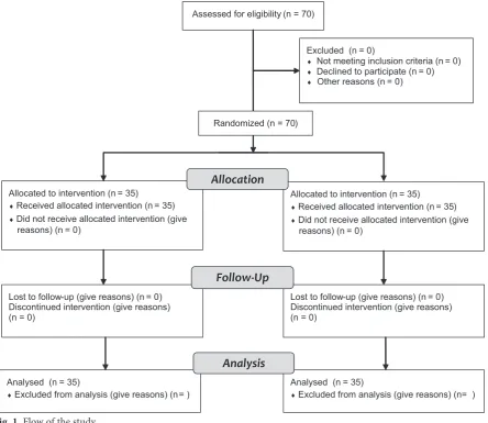 Fig. 1. Flow of the study