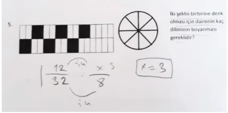 Figure 9.  S13’s answer in the posttest 