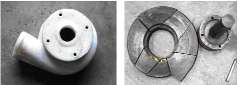 Fig. 3: Molding part and product   
