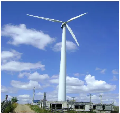 Figure 2.3: Wind turbine generator [3]. 
