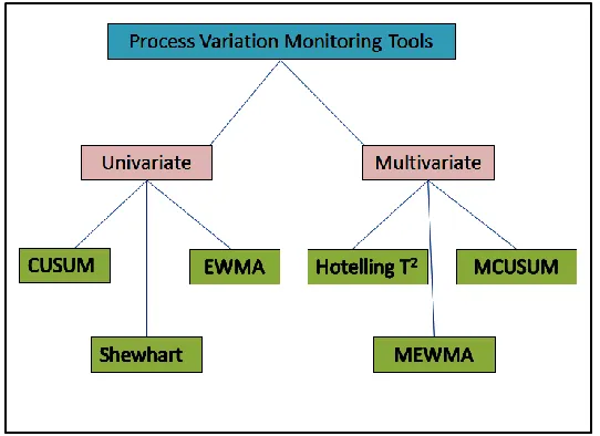 Figure 2.1 : Process variation monitoring tools 