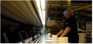 Figure 3 shows the use of eye tracker by a participant during the study.  
