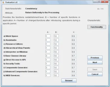 Figure 6.  Automation example within MECRAD 
