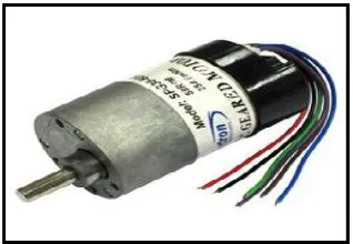 Figure 2.5: DC Geared Motor with Encoder