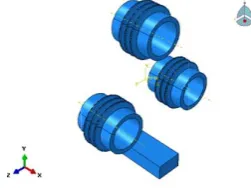Fig. 2 Geomeetric model of ra