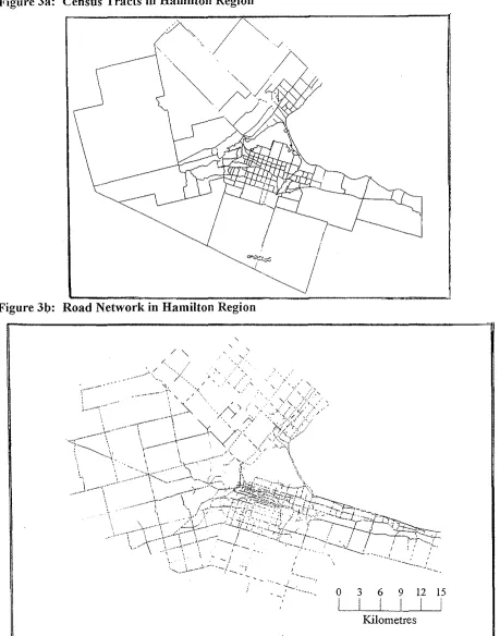 Figure 3a: Census Tracts in Hamilton Region