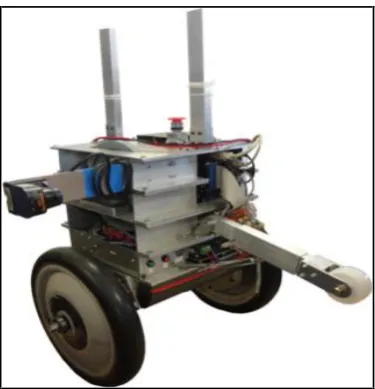 Figure 2.4: Wheeled Inverted Pendulum System