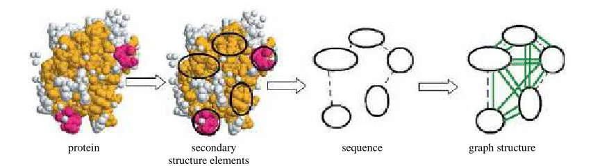 Fig. 1: Illustration of graph generation from PDB protein file   