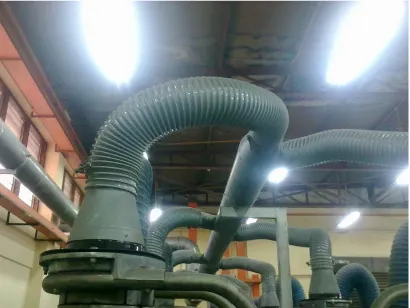 Figure 2.4: An example of ducts at Welding Laboratory in UTHM 