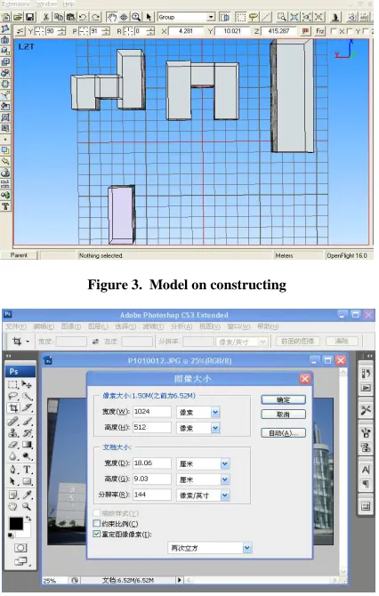 Figure 3.  Model on constructing   
