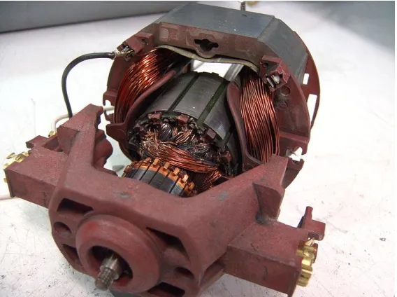 Figure 1.2 : Universal motor of a vacuum cleaner 