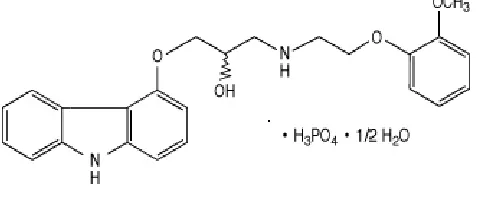 Fig. 1 Carvedilol phosphate 
