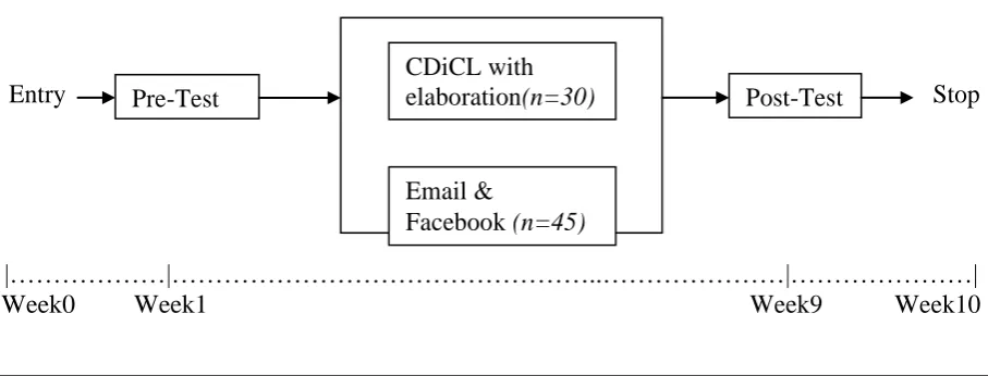 Figure 1.   Basic Structure of the experimentation 