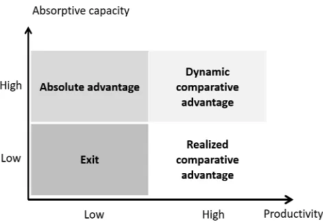 Figure 1.  The advantage matrix 