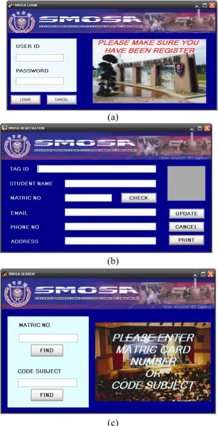 Figure 5(c).  They can search using either matric 