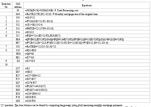 Table 3.  Solution Summary  