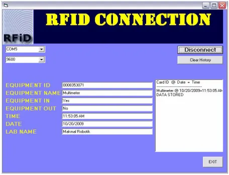 Figure 7. Client-side application 