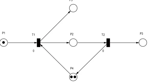 Figure 1 : Example of PN Model 