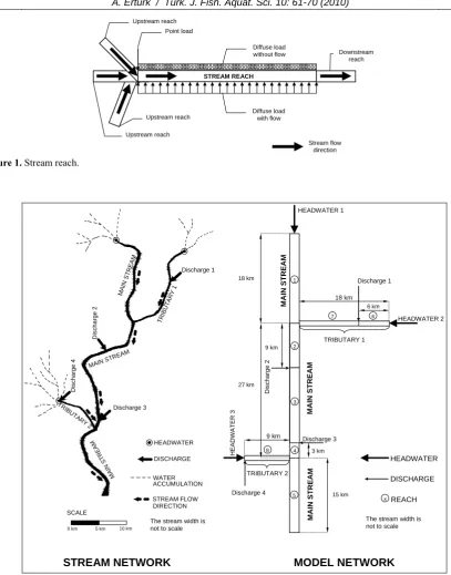 Figure 1. Stream reach.  