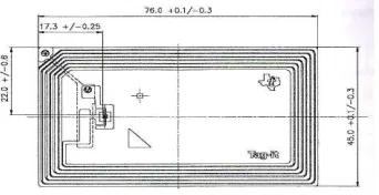 Figure 4: RFID transponder used in the system 