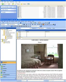 Fig. 3. The Transcribed Word Processor Files before being imported into NVivo 