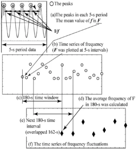 Figure 7.  Time series computation of frequency fluctuation 
