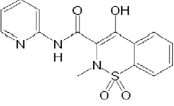 Fig. 1: Structure of Piroxicam   