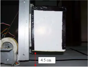 Figure 4.7: Block lifting at 4.5cm height 