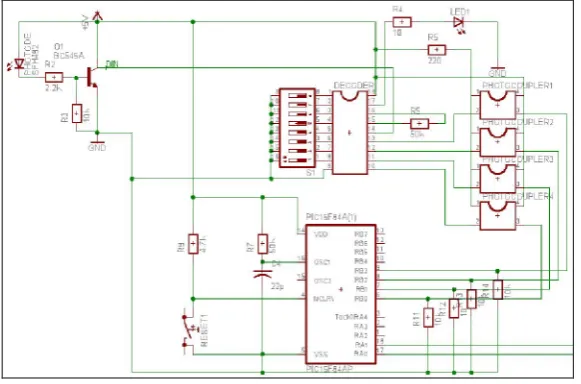 Figure 4.2: IR Receiver Circuitry  