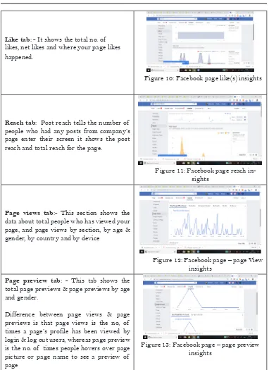 Figure 12: Facebook page – page View 