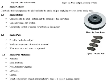 Figure 1.5 Brake Pads 