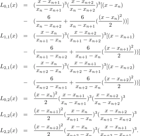 Figure 1. Two point block method.