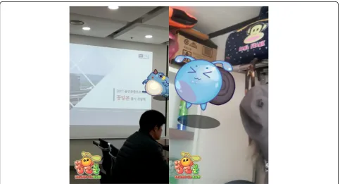 Fig. 6 Example of using gyroscope sensor. An example of using gyroscope sensor of the Kkongalmon game