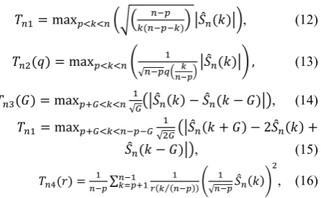 Table 1.  Conditional quantile polynomial distributed lag (QPDL), tau=0.25 showing the maximum number of changes, position of the change in both the mean and variance for cusum and BinSeg methods