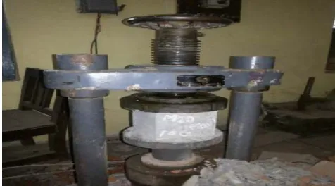 Figure 5: Test of rebound hammer.
