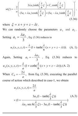 Figure 10.  Singular Periodic solutions of T()3 8η when α,10 =