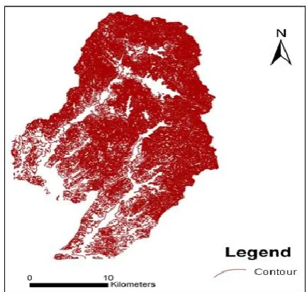Fig. 2. Hulu Langat Rainfall factor map  