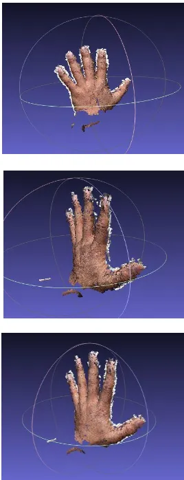 Fig.8. 3D Reconstruction using SFM and PMVS 