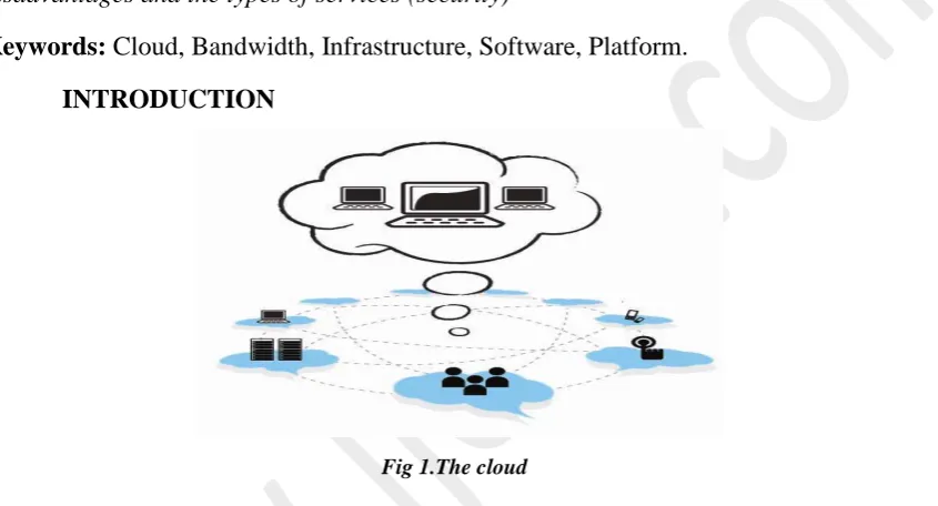 Fig 1.The cloud 
