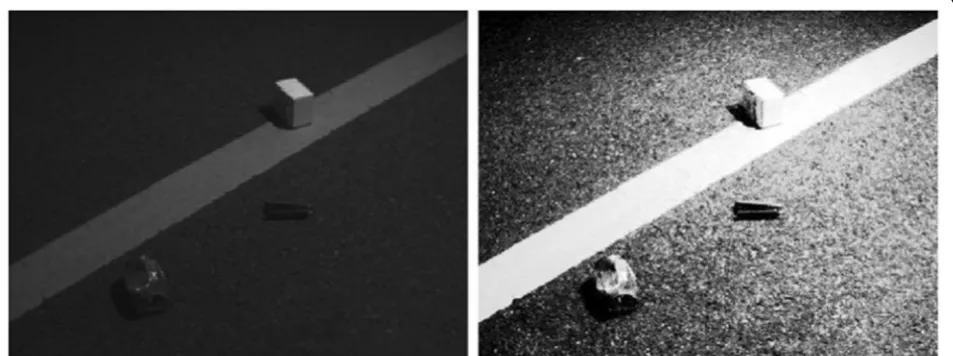 Fig. 4 Comparison of effect detection of improved Canny operator edge detection algorithm