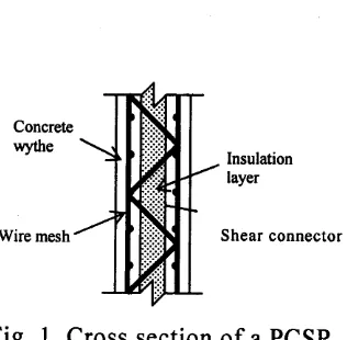 Fig. 1. Cross section of a PCSP