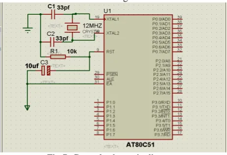 Fig.8. Sound alarm schematic diagram