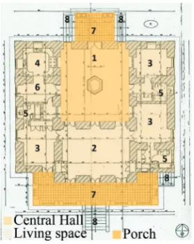 Figure 1.  Basic Lay-out (Ground floor). 