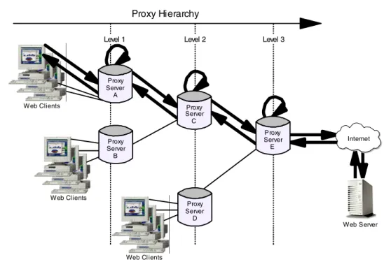 Figure 13. Graphical Representation of Proxy Chaining